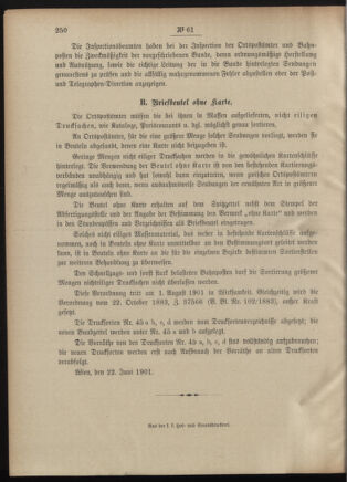 Post- und Telegraphen-Verordnungsblatt für das Verwaltungsgebiet des K.-K. Handelsministeriums 19010701 Seite: 4