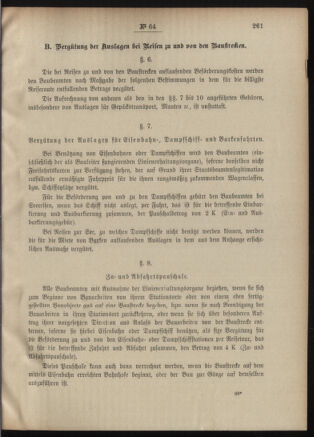 Post- und Telegraphen-Verordnungsblatt für das Verwaltungsgebiet des K.-K. Handelsministeriums 19010705 Seite: 3