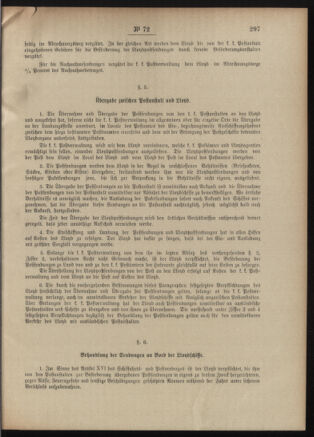 Post- und Telegraphen-Verordnungsblatt für das Verwaltungsgebiet des K.-K. Handelsministeriums 19010719 Seite: 5