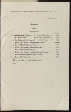 Post- und Telegraphen-Verordnungsblatt für das Verwaltungsgebiet des K.-K. Handelsministeriums 19010727 Seite: 7