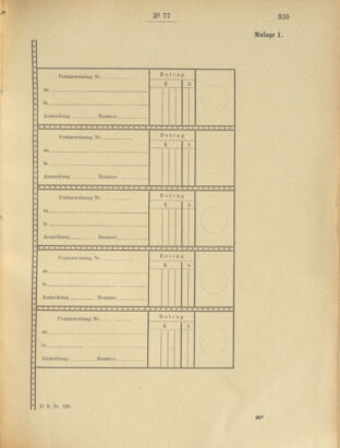 Post- und Telegraphen-Verordnungsblatt für das Verwaltungsgebiet des K.-K. Handelsministeriums 19010802 Seite: 11