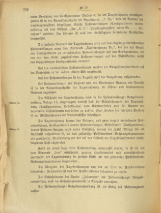 Post- und Telegraphen-Verordnungsblatt für das Verwaltungsgebiet des K.-K. Handelsministeriums 19010802 Seite: 8