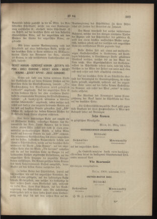 Post- und Telegraphen-Verordnungsblatt für das Verwaltungsgebiet des K.-K. Handelsministeriums 19010821 Seite: 3