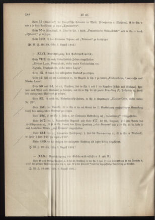 Post- und Telegraphen-Verordnungsblatt für das Verwaltungsgebiet des K.-K. Handelsministeriums 19010824 Seite: 2