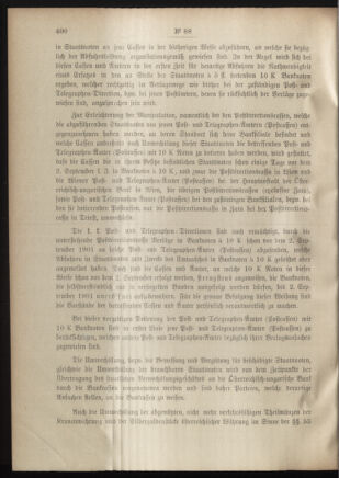 Post- und Telegraphen-Verordnungsblatt für das Verwaltungsgebiet des K.-K. Handelsministeriums 19010830 Seite: 2