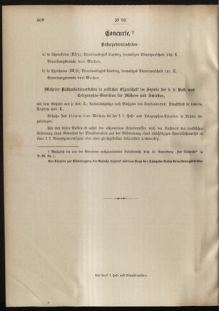 Post- und Telegraphen-Verordnungsblatt für das Verwaltungsgebiet des K.-K. Handelsministeriums 19010902 Seite: 4