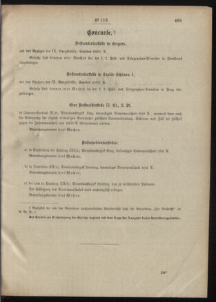 Post- und Telegraphen-Verordnungsblatt für das Verwaltungsgebiet des K.-K. Handelsministeriums 19011107 Seite: 3