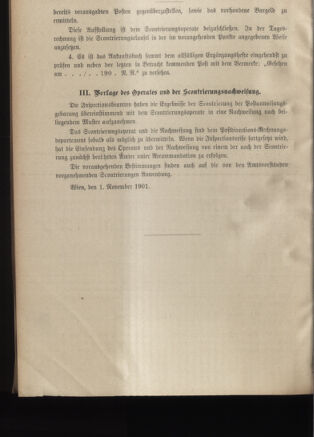 Post- und Telegraphen-Verordnungsblatt für das Verwaltungsgebiet des K.-K. Handelsministeriums 19011109 Seite: 4