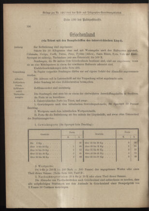 Post- und Telegraphen-Verordnungsblatt für das Verwaltungsgebiet des K.-K. Handelsministeriums 19011212 Seite: 26