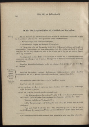 Post- und Telegraphen-Verordnungsblatt für das Verwaltungsgebiet des K.-K. Handelsministeriums 19011212 Seite: 48