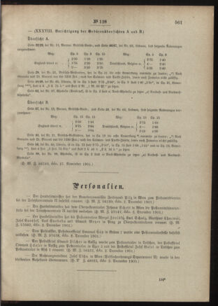 Post- und Telegraphen-Verordnungsblatt für das Verwaltungsgebiet des K.-K. Handelsministeriums 19011216 Seite: 3