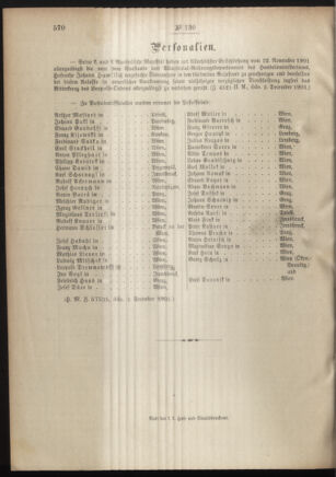 Post- und Telegraphen-Verordnungsblatt für das Verwaltungsgebiet des K.-K. Handelsministeriums 19011218 Seite: 4