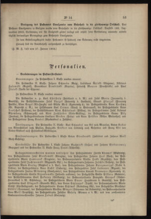 Post- und Telegraphen-Verordnungsblatt für das Verwaltungsgebiet des K.-K. Handelsministeriums 19030210 Seite: 3