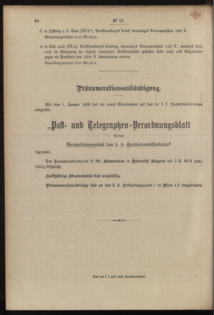 Post- und Telegraphen-Verordnungsblatt für das Verwaltungsgebiet des K.-K. Handelsministeriums 19030228 Seite: 4