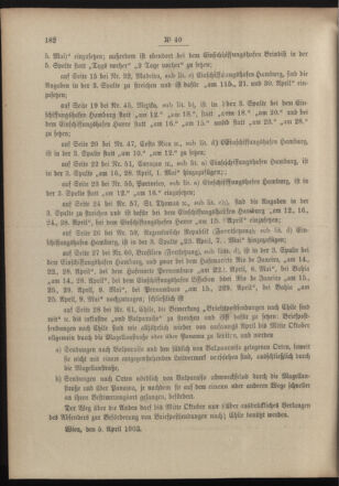 Post- und Telegraphen-Verordnungsblatt für das Verwaltungsgebiet des K.-K. Handelsministeriums 19030409 Seite: 2