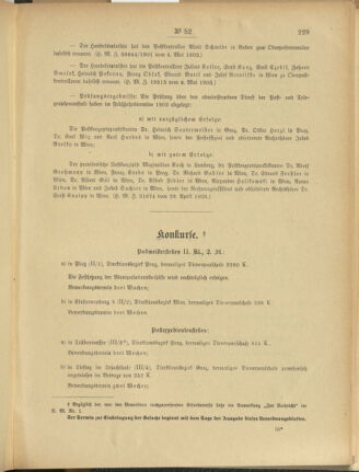 Post- und Telegraphen-Verordnungsblatt für das Verwaltungsgebiet des K.-K. Handelsministeriums 19030509 Seite: 3