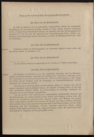 Post- und Telegraphen-Verordnungsblatt für das Verwaltungsgebiet des K.-K. Handelsministeriums 19030516 Seite: 12