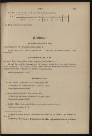 Post- und Telegraphen-Verordnungsblatt für das Verwaltungsgebiet des K.-K. Handelsministeriums 19030613 Seite: 7