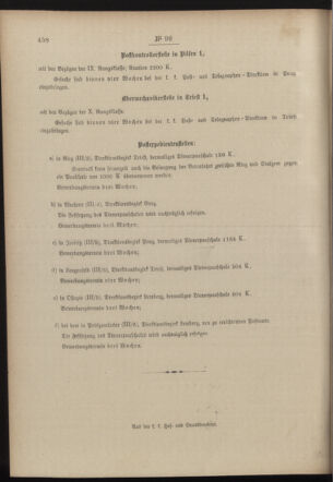 Post- und Telegraphen-Verordnungsblatt für das Verwaltungsgebiet des K.-K. Handelsministeriums 19030928 Seite: 4