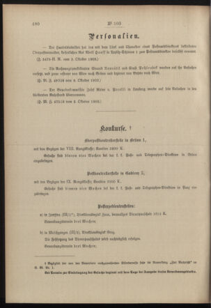 Post- und Telegraphen-Verordnungsblatt für das Verwaltungsgebiet des K.-K. Handelsministeriums 19031017 Seite: 2