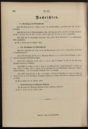 Post- und Telegraphen-Verordnungsblatt für das Verwaltungsgebiet des K.-K. Handelsministeriums 19031029 Seite: 2