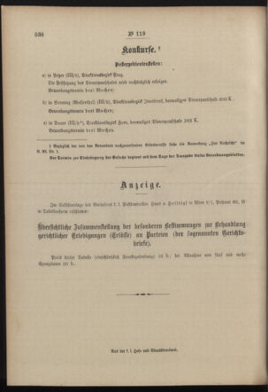 Post- und Telegraphen-Verordnungsblatt für das Verwaltungsgebiet des K.-K. Handelsministeriums 19031130 Seite: 4