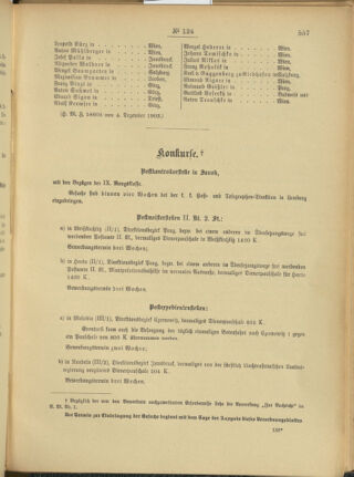 Post- und Telegraphen-Verordnungsblatt für das Verwaltungsgebiet des K.-K. Handelsministeriums 19031211 Seite: 3