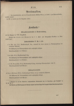 Post- und Telegraphen-Verordnungsblatt für das Verwaltungsgebiet des K.-K. Handelsministeriums 19031230 Seite: 15