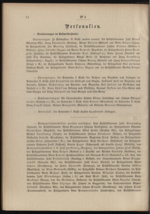 Post- und Telegraphen-Verordnungsblatt für das Verwaltungsgebiet des K.-K. Handelsministeriums 19040115 Seite: 2