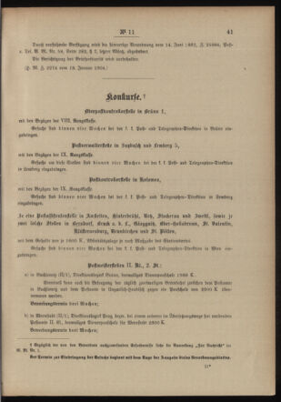 Post- und Telegraphen-Verordnungsblatt für das Verwaltungsgebiet des K.-K. Handelsministeriums 19040209 Seite: 3