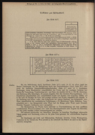 Post- und Telegraphen-Verordnungsblatt für das Verwaltungsgebiet des K.-K. Handelsministeriums 19040209 Seite: 8