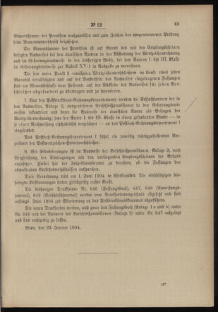 Post- und Telegraphen-Verordnungsblatt für das Verwaltungsgebiet des K.-K. Handelsministeriums 19040210 Seite: 3