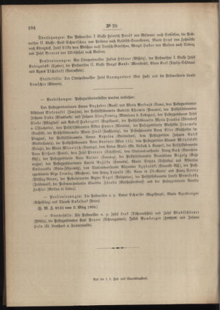 Post- und Telegraphen-Verordnungsblatt für das Verwaltungsgebiet des K.-K. Handelsministeriums 19040315 Seite: 4