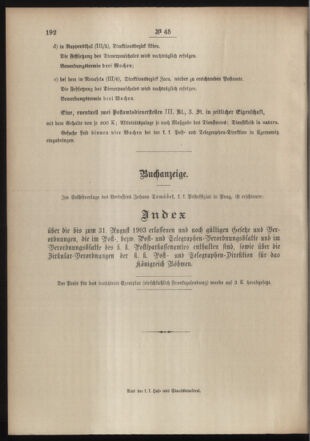 Post- und Telegraphen-Verordnungsblatt für das Verwaltungsgebiet des K.-K. Handelsministeriums 19040513 Seite: 8