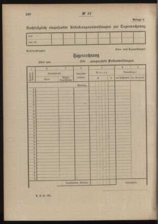 Post- und Telegraphen-Verordnungsblatt für das Verwaltungsgebiet des K.-K. Handelsministeriums 19040701 Seite: 6