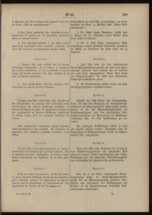 Post- und Telegraphen-Verordnungsblatt für das Verwaltungsgebiet des K.-K. Handelsministeriums 19040702 Seite: 9