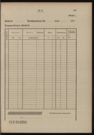 Post- und Telegraphen-Verordnungsblatt für das Verwaltungsgebiet des K.-K. Handelsministeriums 19040709 Seite: 7