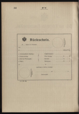 Post- und Telegraphen-Verordnungsblatt für das Verwaltungsgebiet des K.-K. Handelsministeriums 19040726 Seite: 2