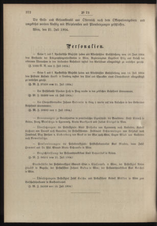 Post- und Telegraphen-Verordnungsblatt für das Verwaltungsgebiet des K.-K. Handelsministeriums 19040728 Seite: 2