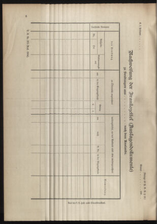 Post- und Telegraphen-Verordnungsblatt für das Verwaltungsgebiet des K.-K. Handelsministeriums 19040811 Seite: 12