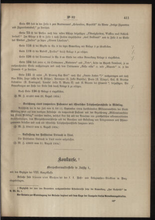 Post- und Telegraphen-Verordnungsblatt für das Verwaltungsgebiet des K.-K. Handelsministeriums 19040902 Seite: 3