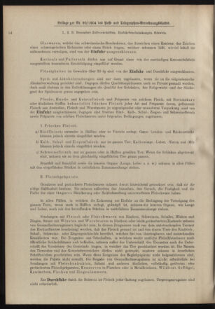 Post- und Telegraphen-Verordnungsblatt für das Verwaltungsgebiet des K.-K. Handelsministeriums 19041005 Seite: 6