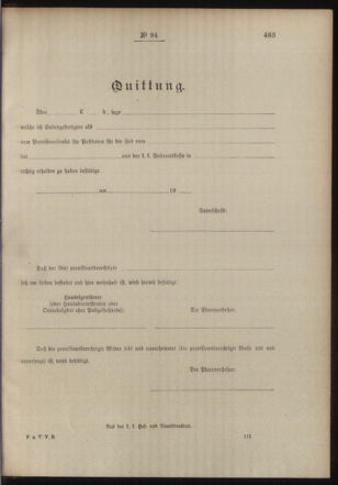 Post- und Telegraphen-Verordnungsblatt für das Verwaltungsgebiet des K.-K. Handelsministeriums 19041015 Seite: 5