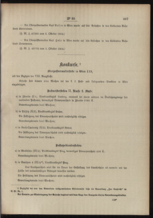 Post- und Telegraphen-Verordnungsblatt für das Verwaltungsgebiet des K.-K. Handelsministeriums 19041020 Seite: 3