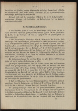 Post- und Telegraphen-Verordnungsblatt für das Verwaltungsgebiet des K.-K. Handelsministeriums 19041110 Seite: 3