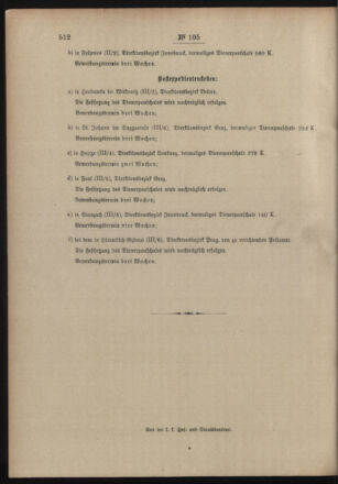 Post- und Telegraphen-Verordnungsblatt für das Verwaltungsgebiet des K.-K. Handelsministeriums 19041118 Seite: 4