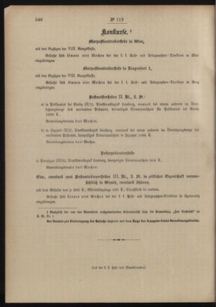 Post- und Telegraphen-Verordnungsblatt für das Verwaltungsgebiet des K.-K. Handelsministeriums 19041209 Seite: 6