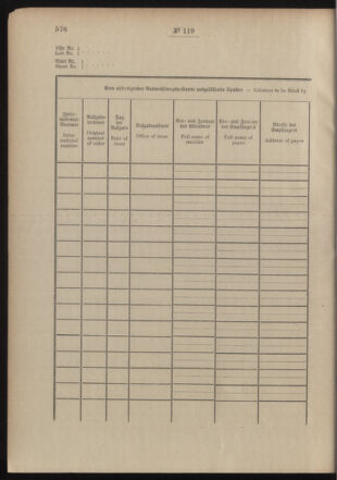 Post- und Telegraphen-Verordnungsblatt für das Verwaltungsgebiet des K.-K. Handelsministeriums 19041222 Seite: 12