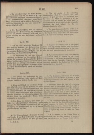 Post- und Telegraphen-Verordnungsblatt für das Verwaltungsgebiet des K.-K. Handelsministeriums 19041222 Seite: 9