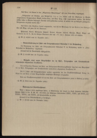 Post- und Telegraphen-Verordnungsblatt für das Verwaltungsgebiet des K.-K. Handelsministeriums 19041231 Seite: 4